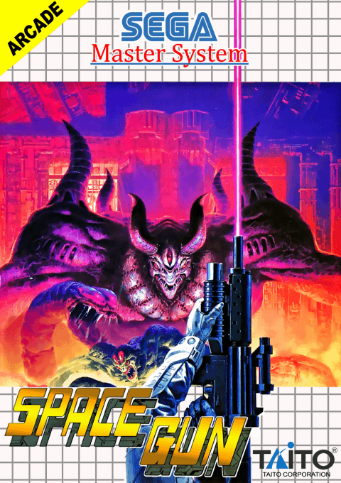 Space Gun box art