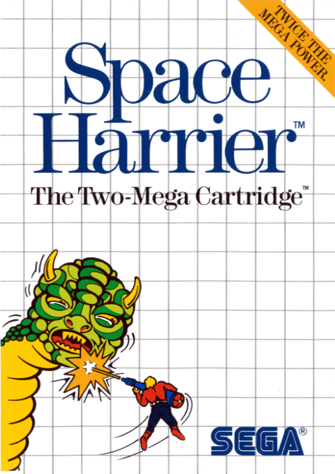 Space Harrier box art