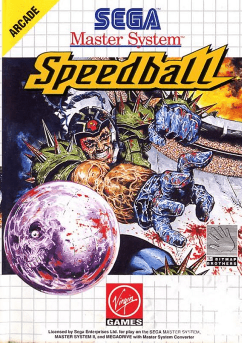 Speedball box art
