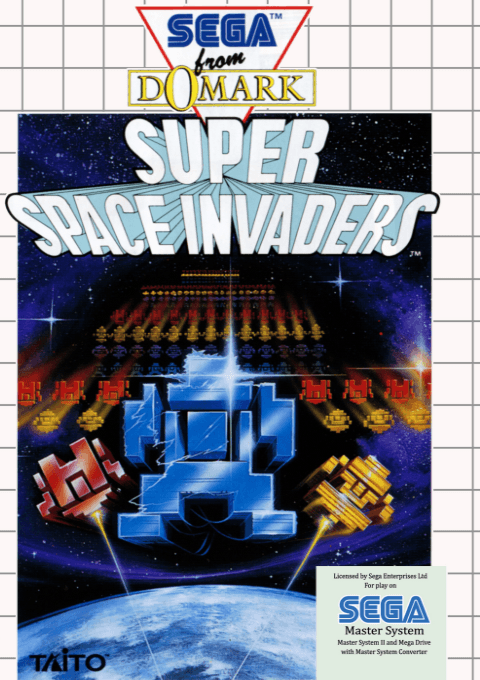 Super Space Invaders box art