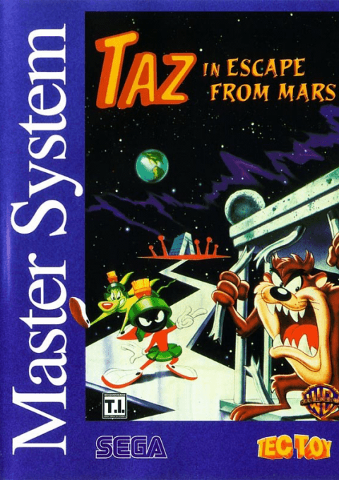 Taz in Escape from Mars (Brazil)