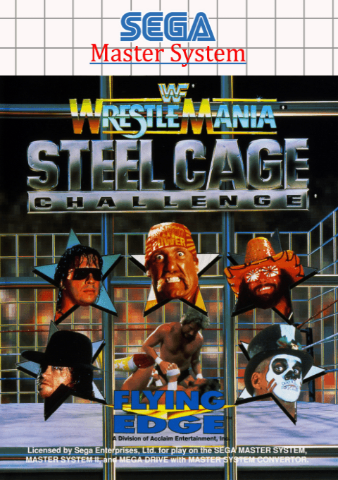 WWF Wrestlemania - Steel Cage Challenge box art