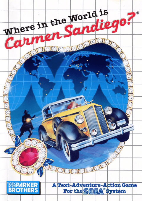 Where in the World is Carmen Sandiego box art