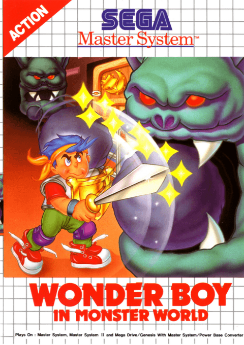 Wonder Boy in Monster World box art