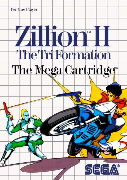 Zillion II - The Tri Formation box art