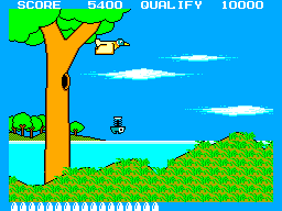 Gameplay of Hang On & Safari Hunt BIOS
