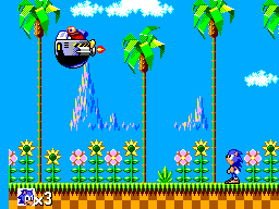 Gameplay of Sonic The Hedgehog BIOS