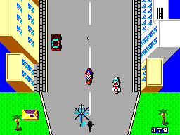 Gameplay of Action Fighter