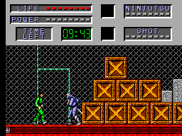 Gameplay of The Cyber Shinobi