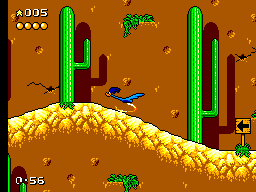 Desert Speedtrap Starring Road Runner and Wile E. Coyote (Europe, Brazil) (En,Fr,De,Es,It)