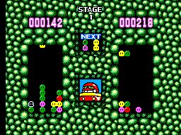 Gameplay of Dr. Robotnik's Mean Bean Machine