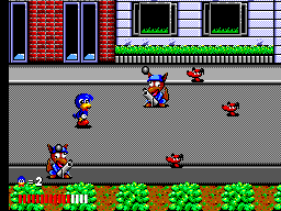 Gameplay of Dynamite Dux
