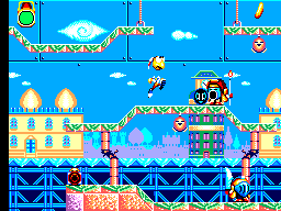 Gameplay of Dynamite Headdy