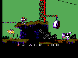 Gameplay of Earthworm Jim