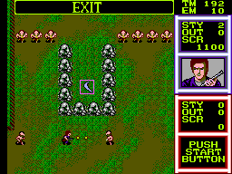 Gameplay of Gain Ground