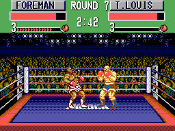 Gameplay of George Foreman's KO Boxing