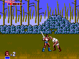 Gameplay of Golden Axe
