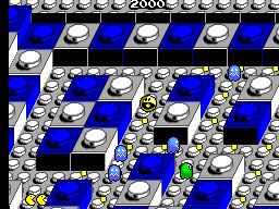 Gameplay of Pac-Mania