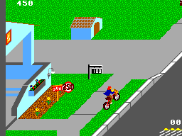 Gameplay of Paperboy