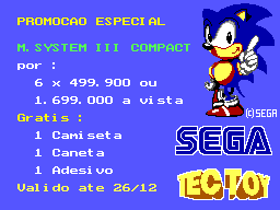 Gameplay of Promocao Especial M. System III Compact
