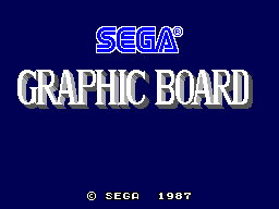 Sega Graphic Board (USA) (v2.0) (Proto)