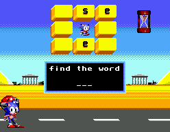 Sonic's Edusoft (Europe) (Proto)