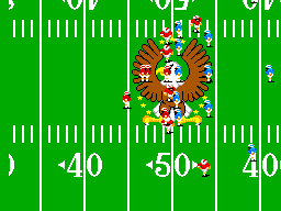 Gameplay of Sports Pad Football
