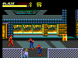Gameplay of Streets of Rage II