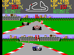 Gameplay of Super Monaco GP