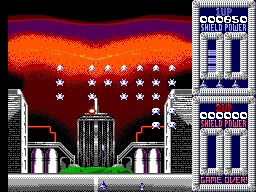 Gameplay of Super Space Invaders