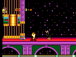 Gameplay of Taz in Escape from Mars