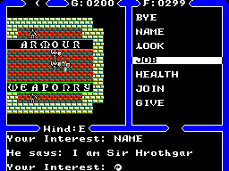 Gameplay of Ultima IV - Quest of the Avatar