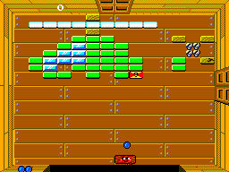 Gameplay of Woody Pop - Shinjinrui no Block Kuzushi