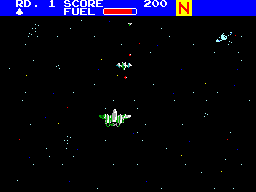 Gameplay of Zaxxon 3-D
