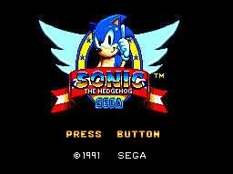 Sonic The Hedgehog BIOS box art