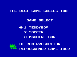 3 in 1 - The Best Game Collection box art