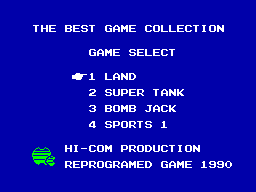 8 in 1 - The Best Game Collection box art