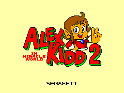 Alex Kidd in Miracle World 2 box art