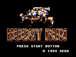 Title screen of Buggy Run