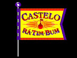 Title screen of Castelo Ra-Tim-Bum
