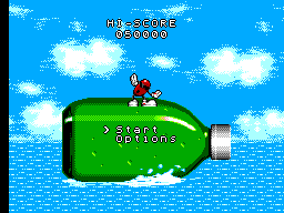 Title screen of Cool Spot