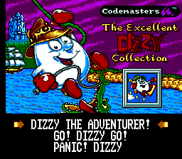 The Excellent Dizzy Collection box art