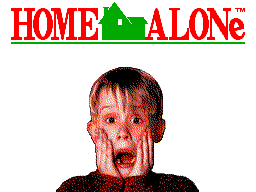 Title screen of Home Alone