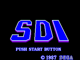 Title screen of SDI