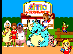 Title screen of Sitio do Picapau Amarelo