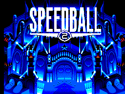 Title screen of Speedball 2