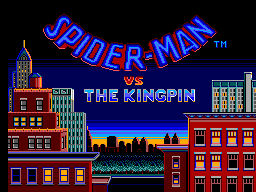 Title screen of Spider-Man
