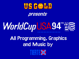 Title screen of World Cup USA 94