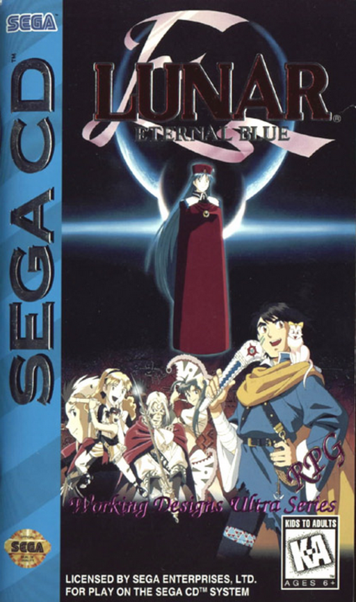Lunar: Eternal Blue box art