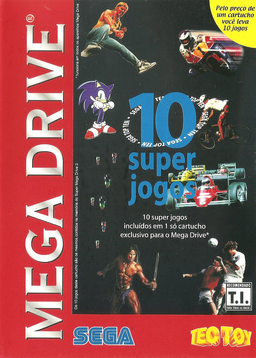 10 Super Jogos box art